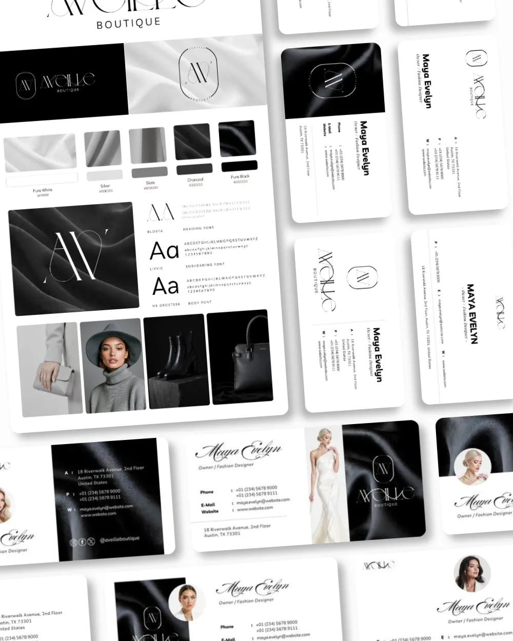 Ivory Brand Identity & Stationery Kit