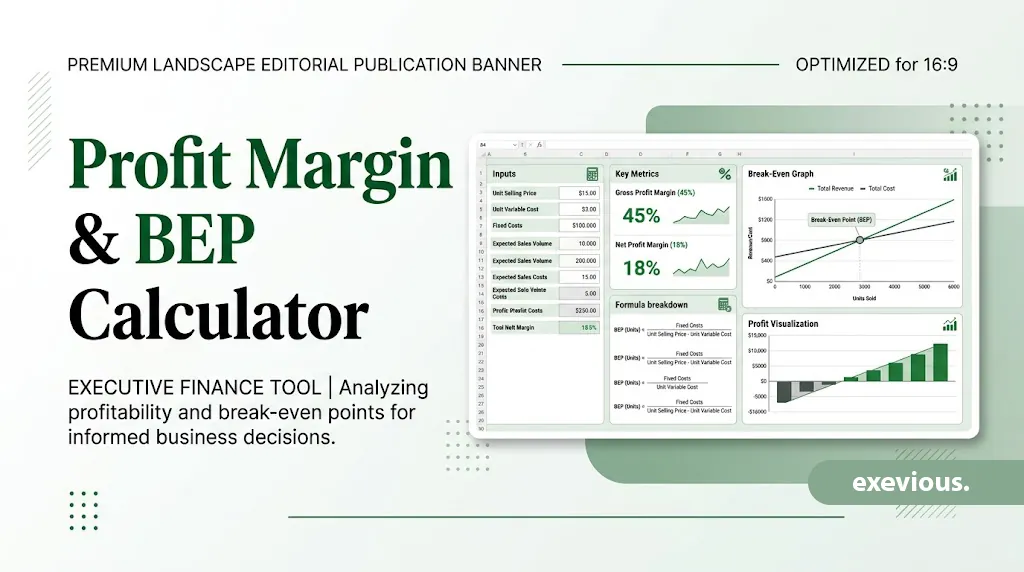 Profit Margin & BEP Calculator