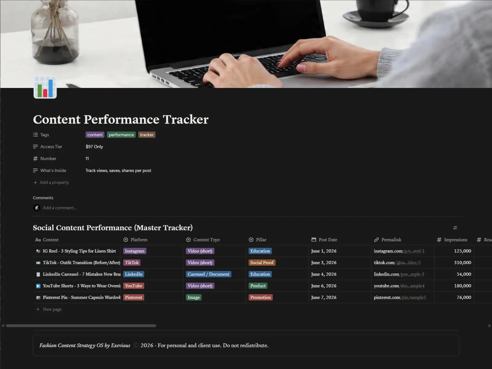Performance Tracker